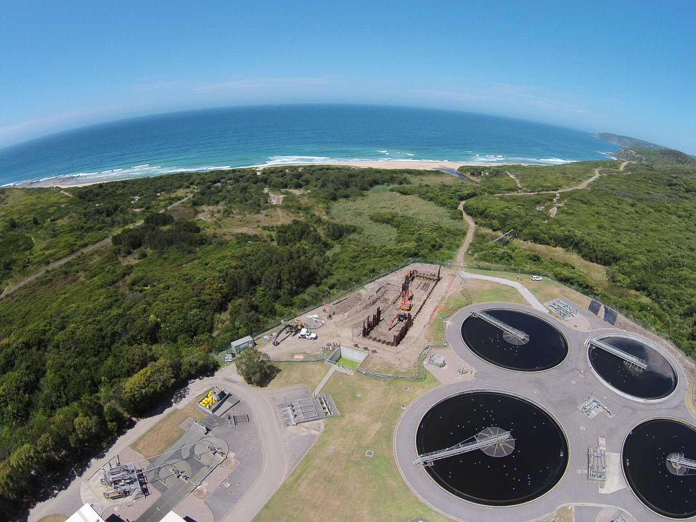 Burwood Beach UV Treatment Plant