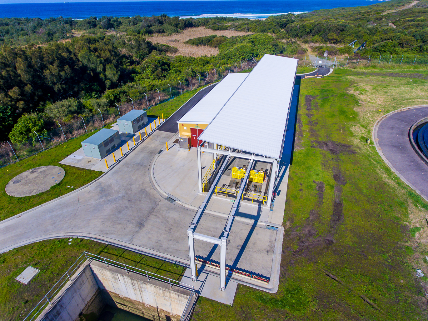 Burwood Beach UV Treatment Plant